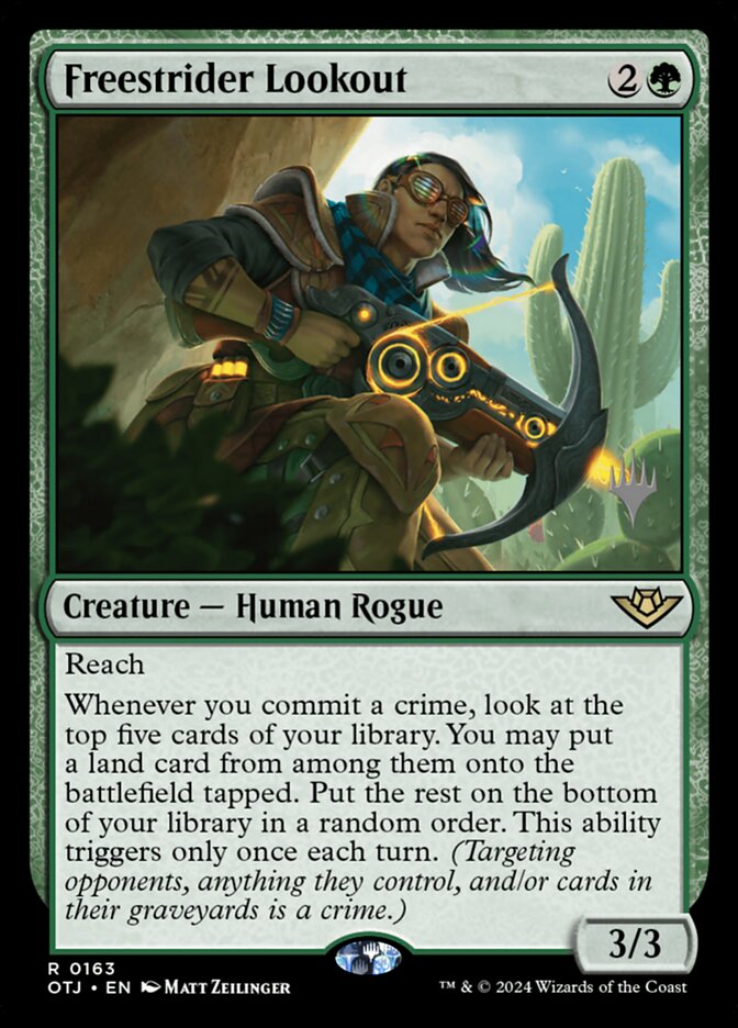 Freestrider Lookout — Outlaws of Thunder Junction Promos 163p/160