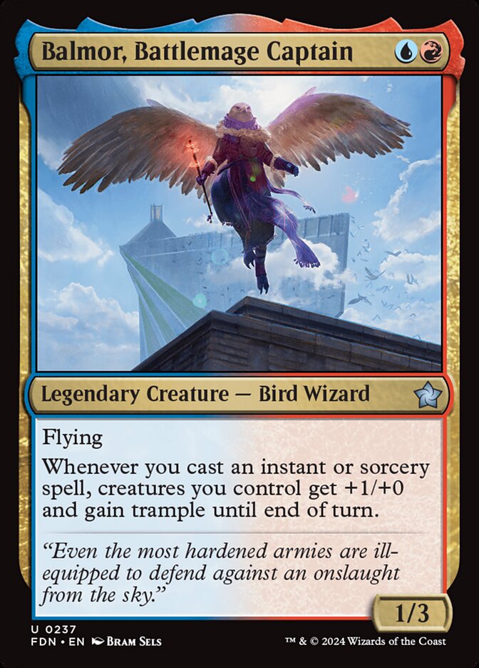 Balmor, Battlemage Captain — Foundations 237/771