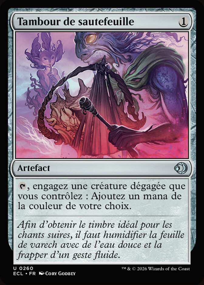 Tambour de sautefeuille — Lorwyn Eclipsed 260/408