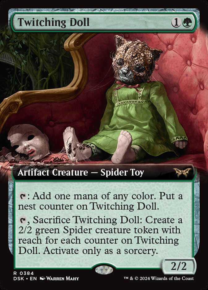 Twitching Doll — Duskmourn: House of Horror 384/419