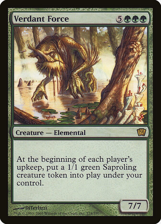 Verdant Force — Ninth Edition 278★/709