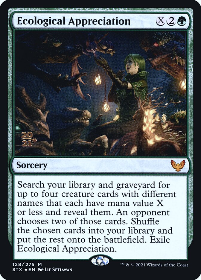 Ecological Appreciation — Strixhaven: School of Mages Promos 128s/164