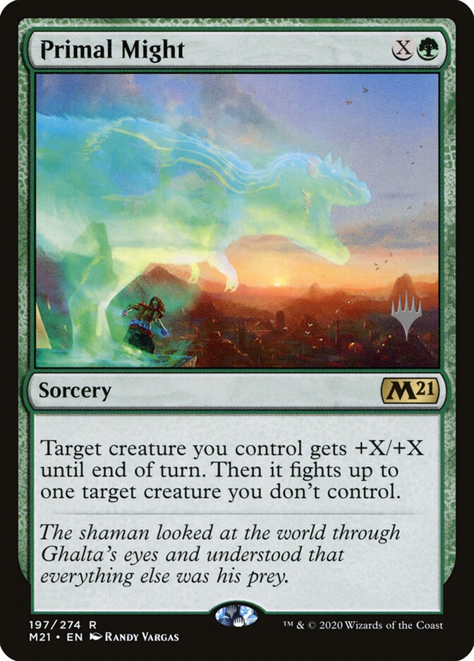 Primal Might — Core Set 2021 Promos 197p/137