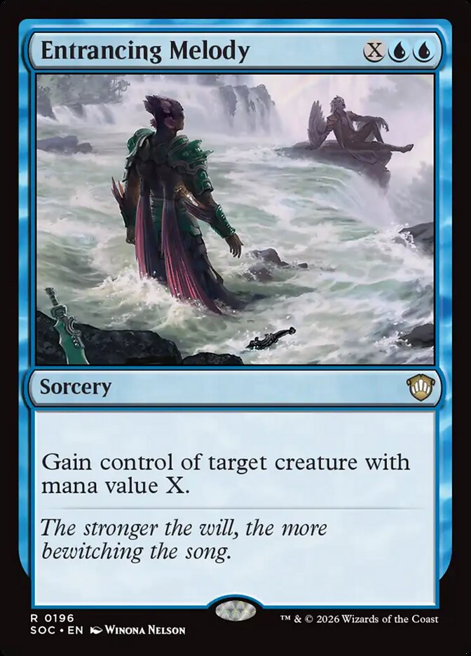 Entrancing Melody — Secrets of Strixhaven Commander 196/426