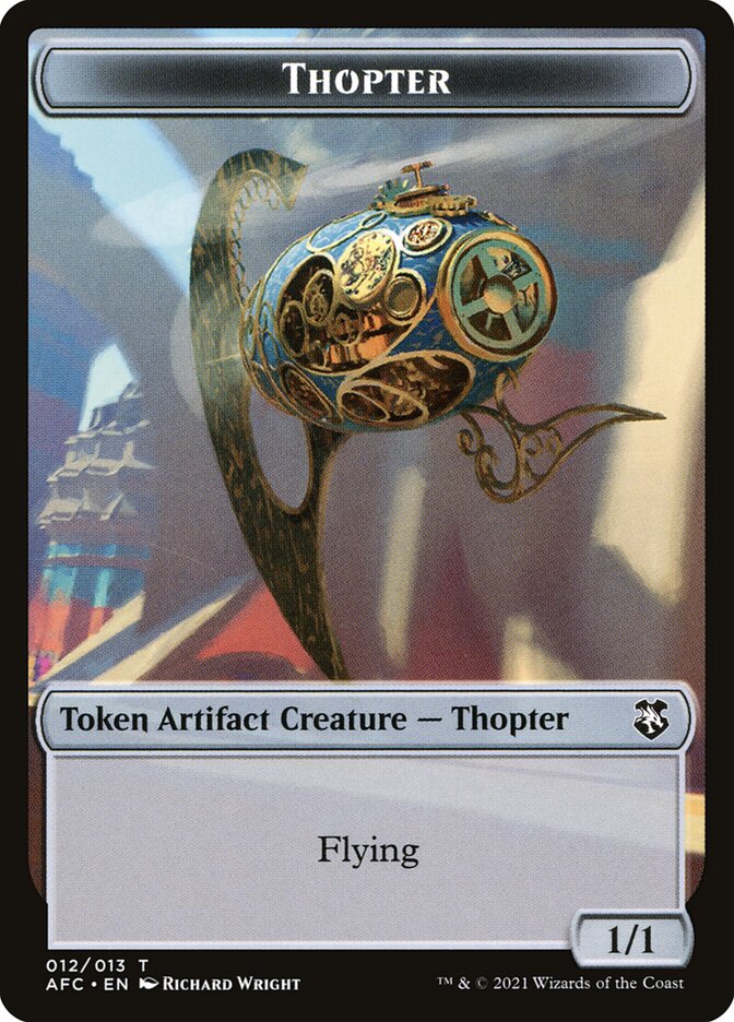 Thopter — Forgotten Realms Commander Tokens 12/13