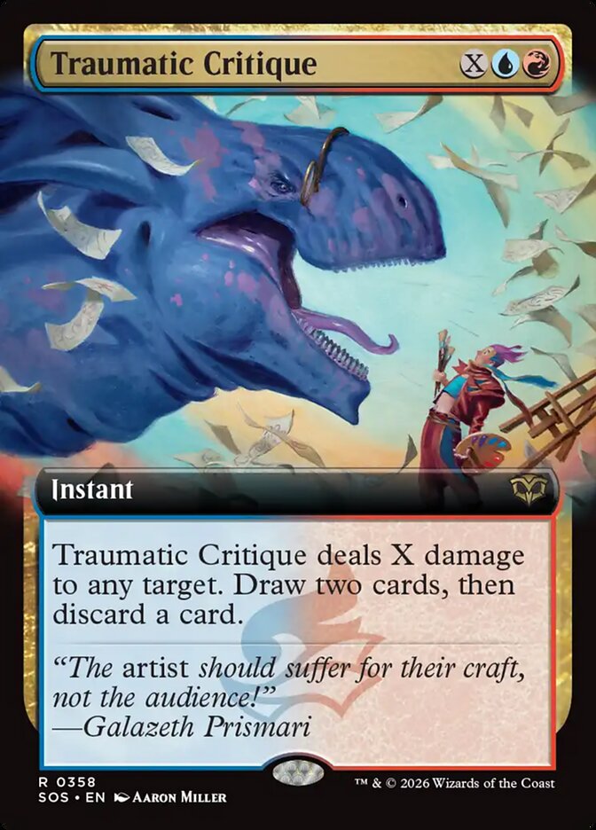 Traumatic Critique — Secrets of Strixhaven 358/368