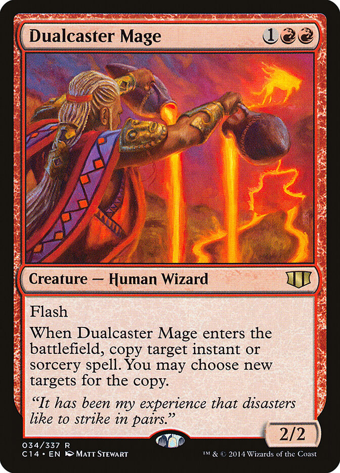 Dualcaster Mage — Commander 2014 34/337