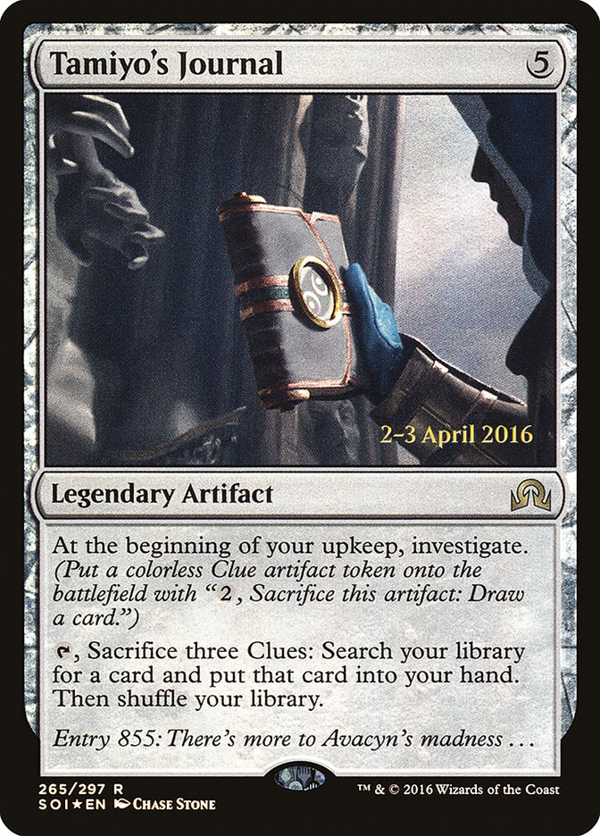 Tamiyo's Journal — Shadows over Innistrad Promos 265s/89