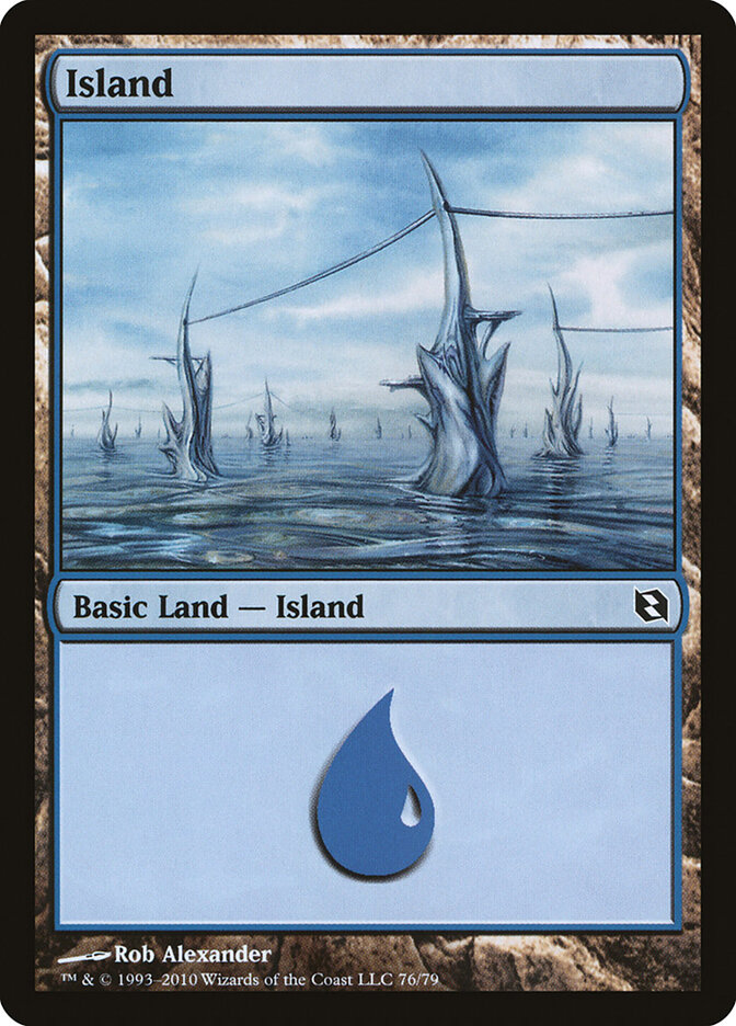 Island — Duel Decks: Elspeth vs. Tezzeret 76/79