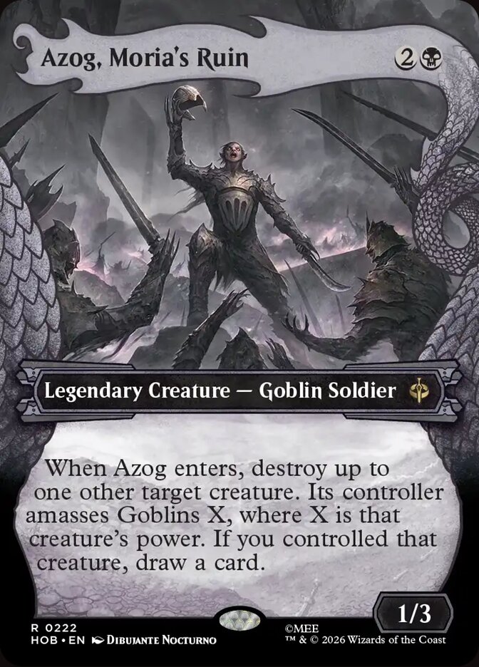 Azog, Moria's Ruin — The Hobbit 222/321