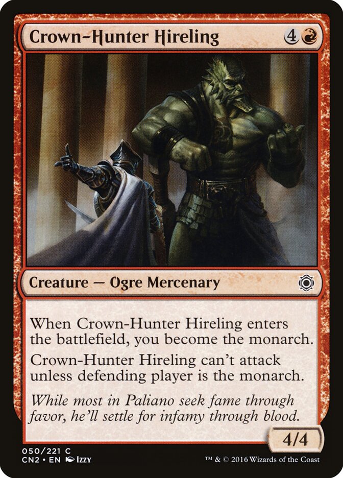 Crown-Hunter Hireling — Conspiracy: Take the Crown 50/222