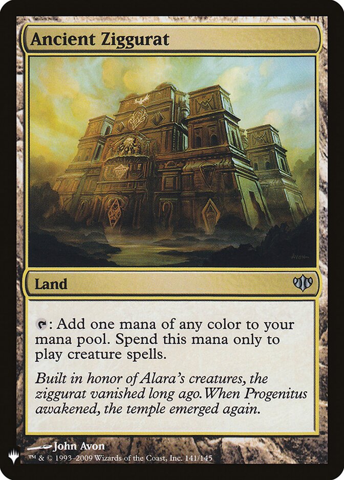 Ancient Ziggurat — The List CON-141/5581