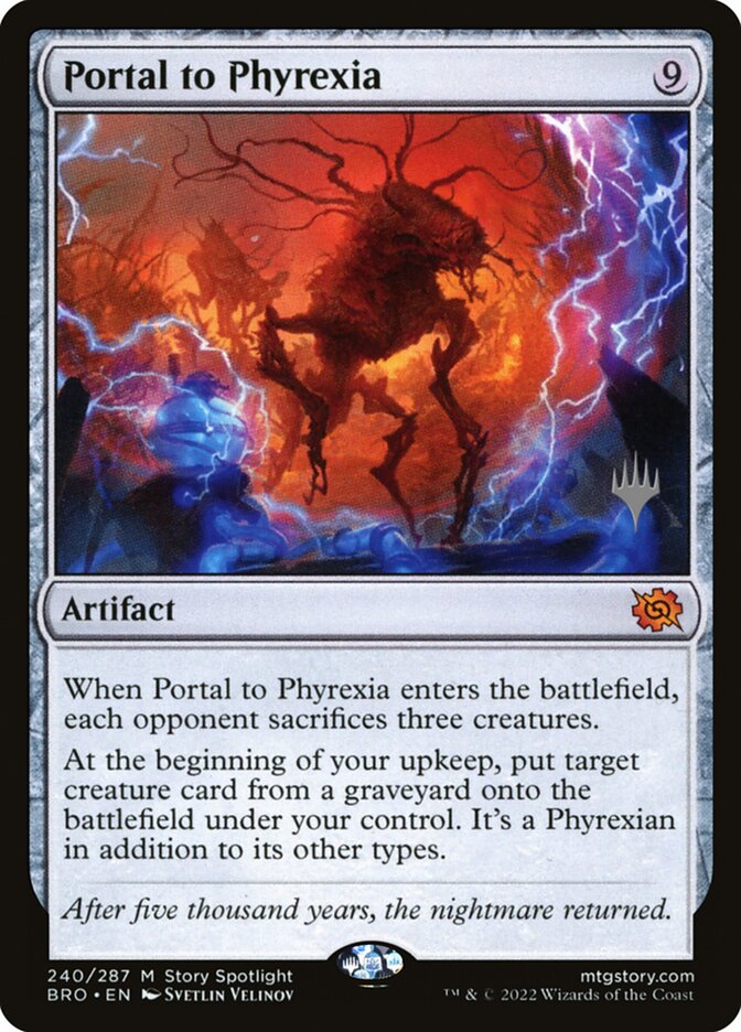 Portal to Phyrexia — The Brothers' War Promos 240p/171