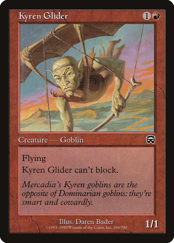 Kyren Glider — Mercadian Masques 196/350