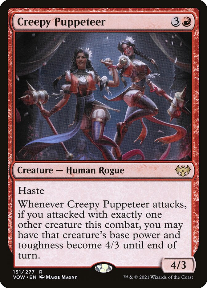 Creepy Puppeteer — Innistrad: Crimson Vow 151/423