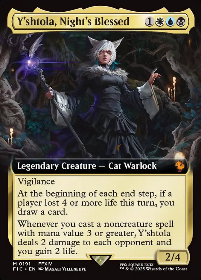 Y'shtola, Night's Blessed — Final Fantasy Commander 191/486