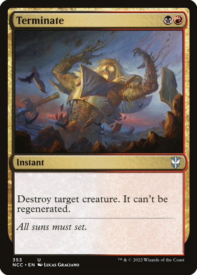 Terminaison — New Capenna Commander 353/447