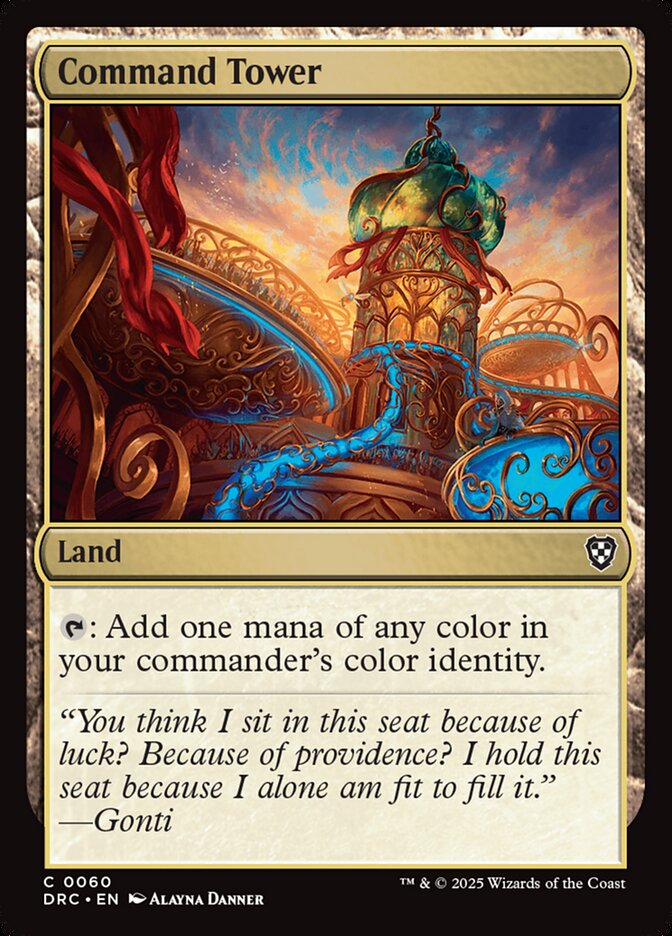 Command Tower — Aetherdrift Commander 60/184