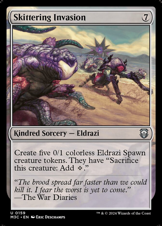 Skittering Invasion — Modern Horizons 3 Commander 159/398
