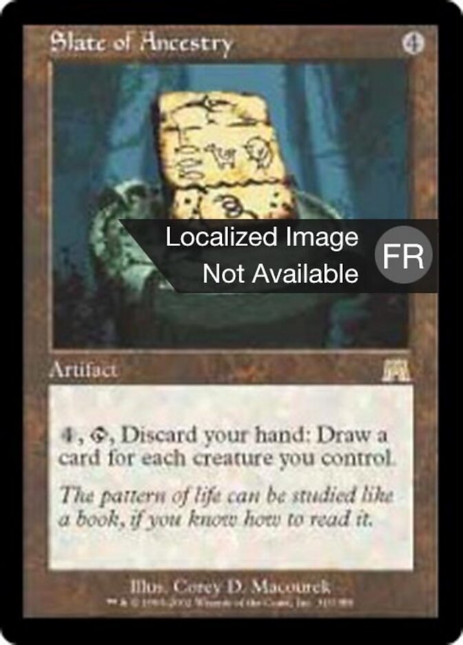 Ardoise de l'Ascendance — Onslaught 310/350