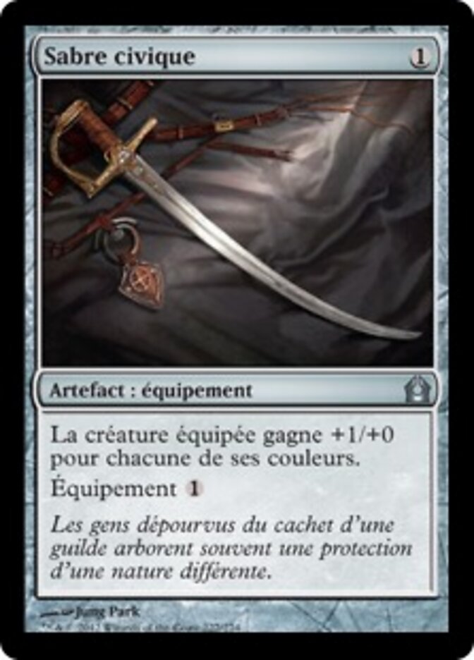 Sabre civique — Return to Ravnica 227/274