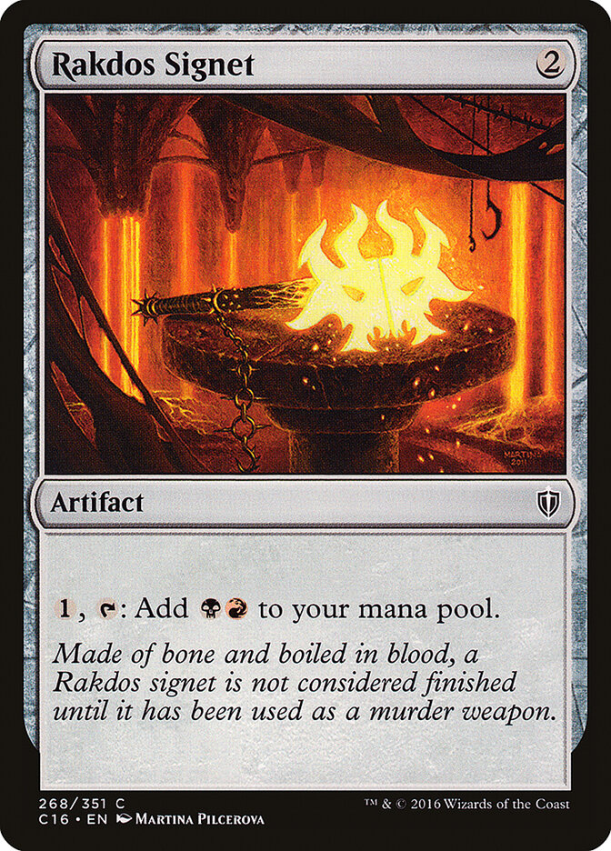 Rakdos Signet — Commander 2016 268/351
