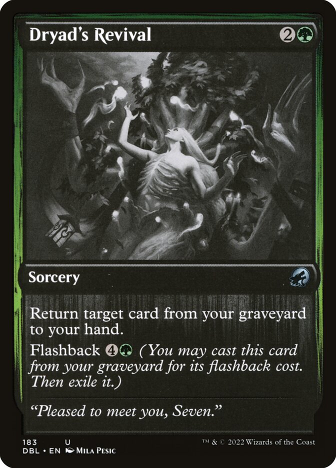Dryad's Revival — Innistrad: Double Feature 183/535