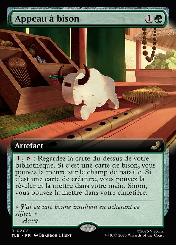 Appeau à bison — Avatar: The Last Airbender Eternal 202/317