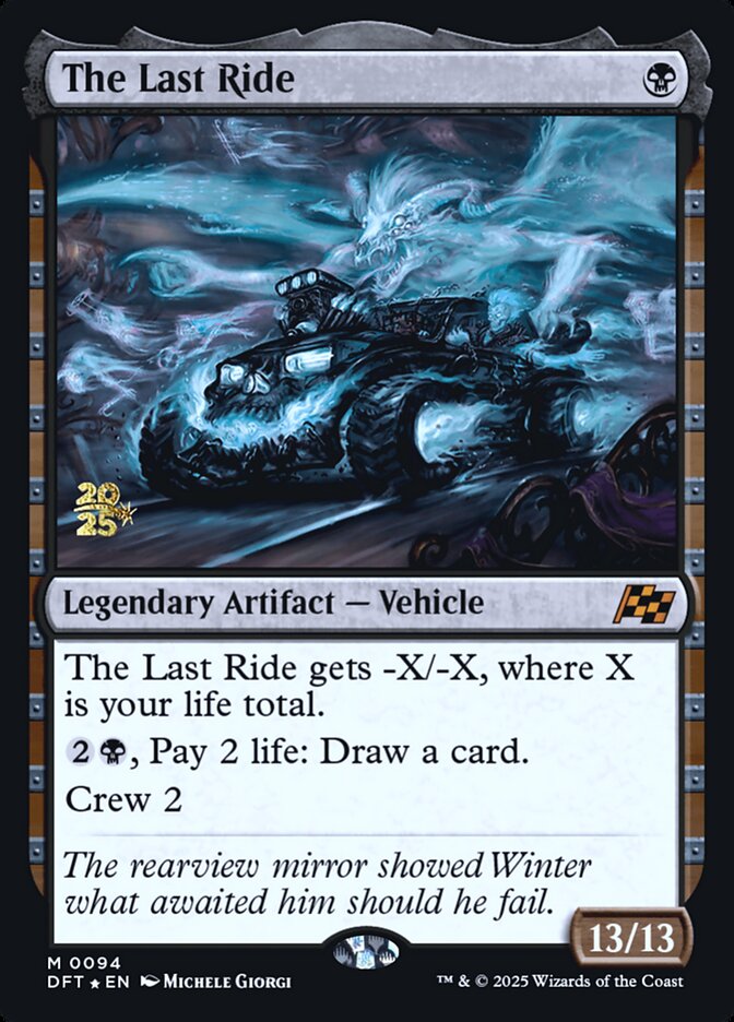 The Last Ride — Aetherdrift Promos 94s/160