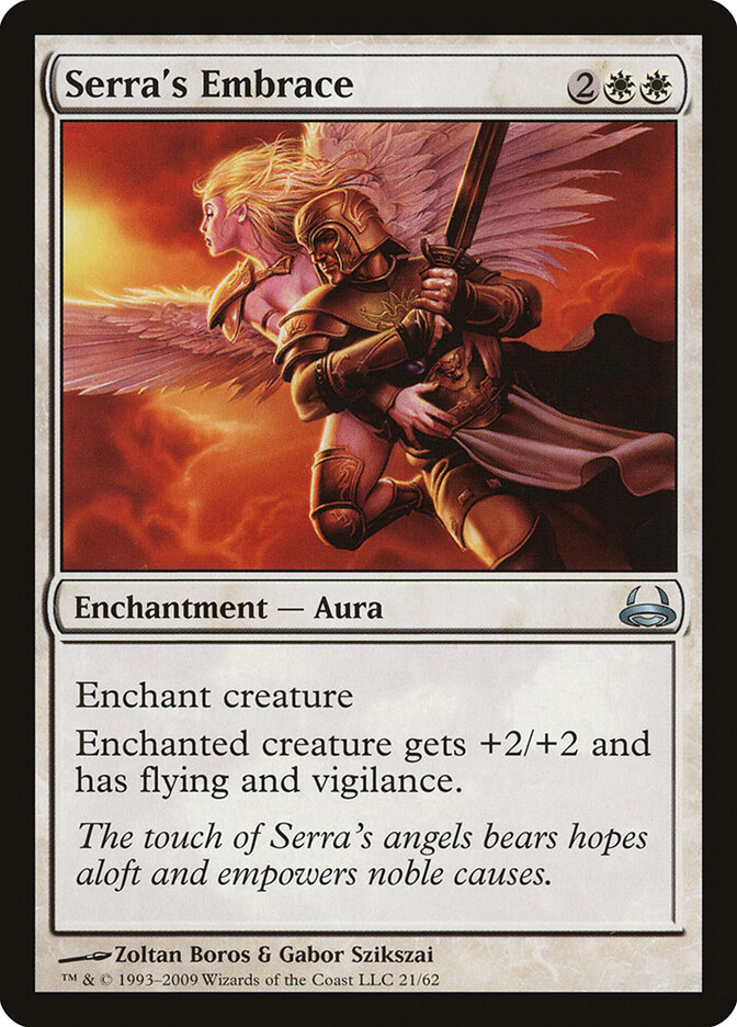 Serra's Embrace — Duel Decks: Divine vs. Demonic 21/62