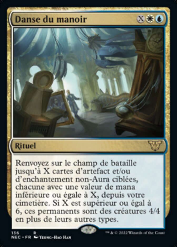 Danse du manoir — Neon Dynasty Commander 136/179
