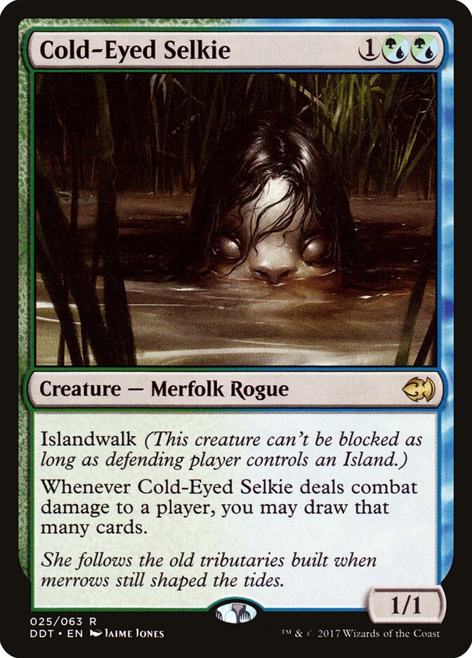 Cold-Eyed Selkie — Duel Decks: Merfolk vs. Goblins 25/63