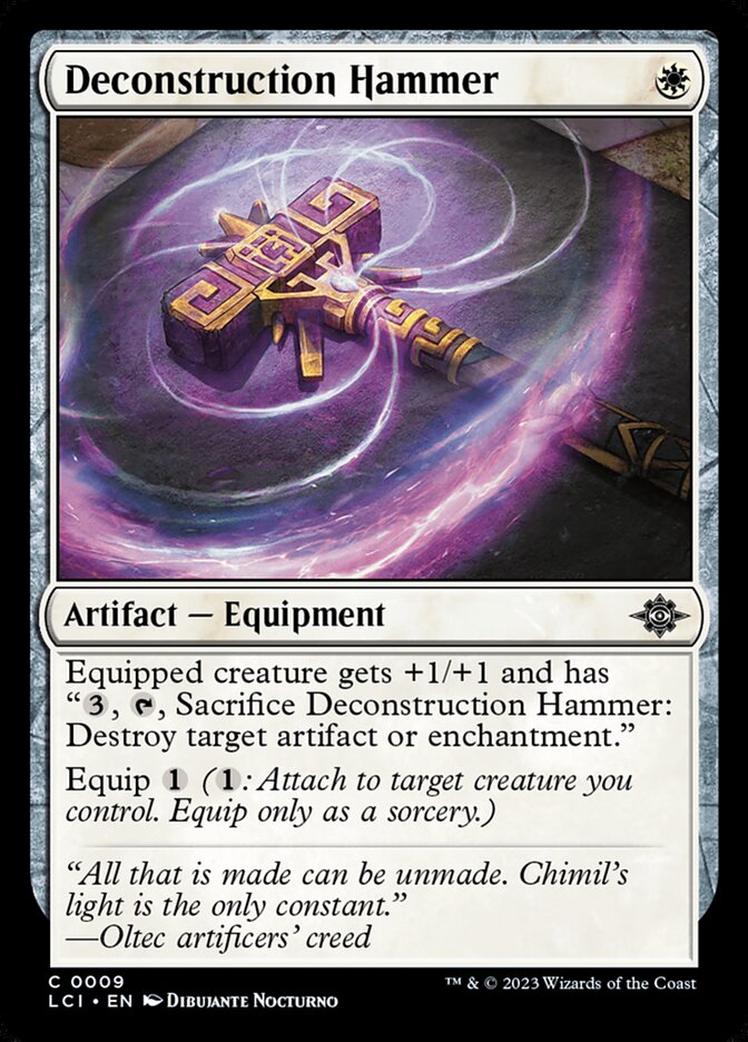 Deconstruction Hammer — The Lost Caverns of Ixalan 9/416