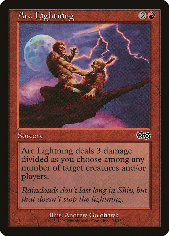 Arc Lightning — Urza's Saga 174/357