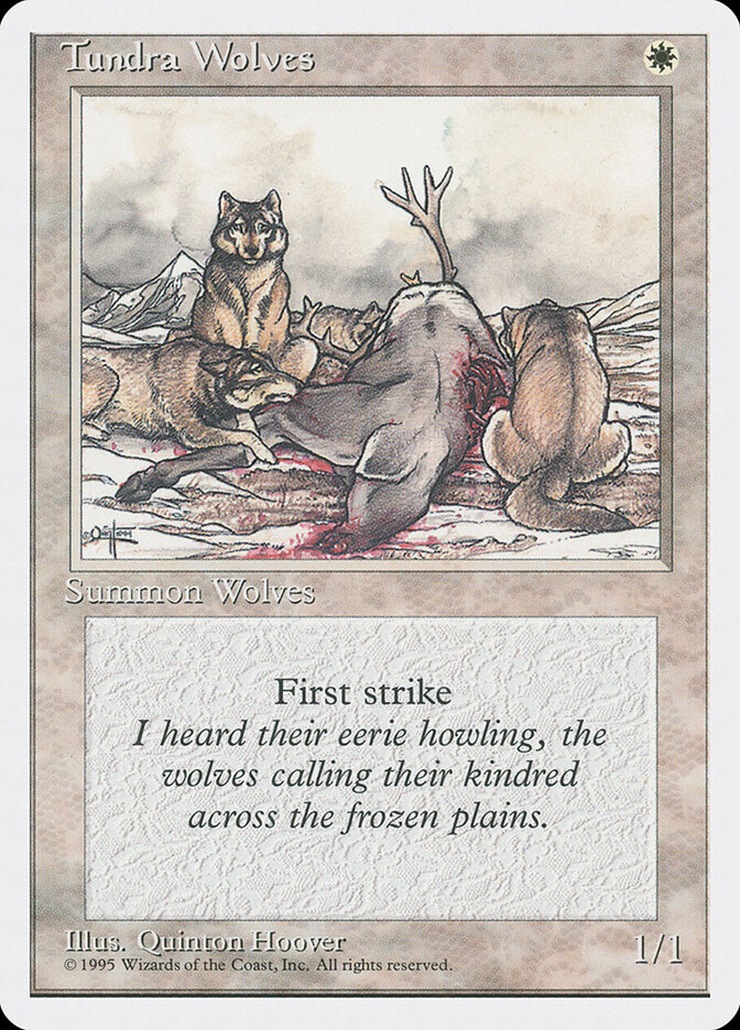 Tundra Wolves — Fourth Edition 53/378