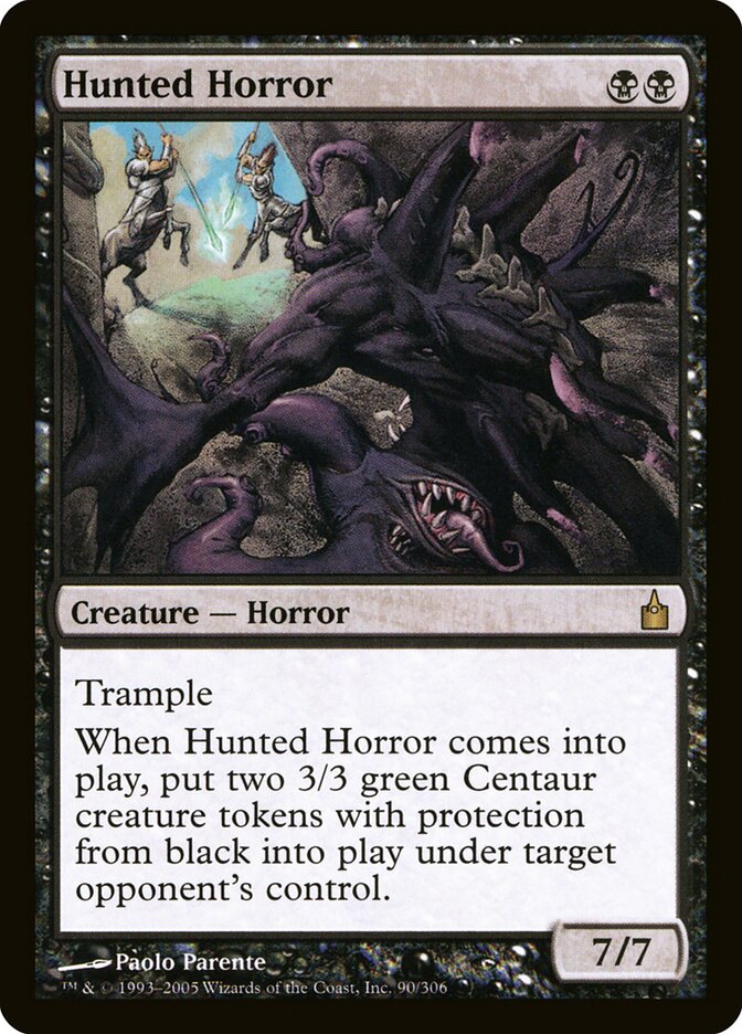 Hunted Horror — Ravnica: City of Guilds 90/306