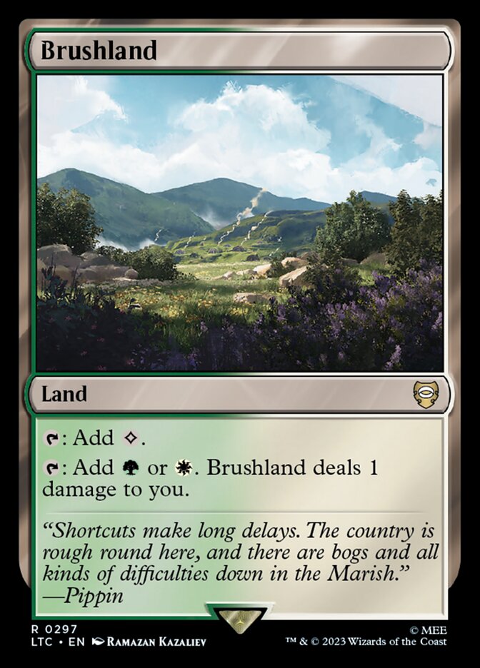 Brushland — Tales of Middle-earth Commander 297/591