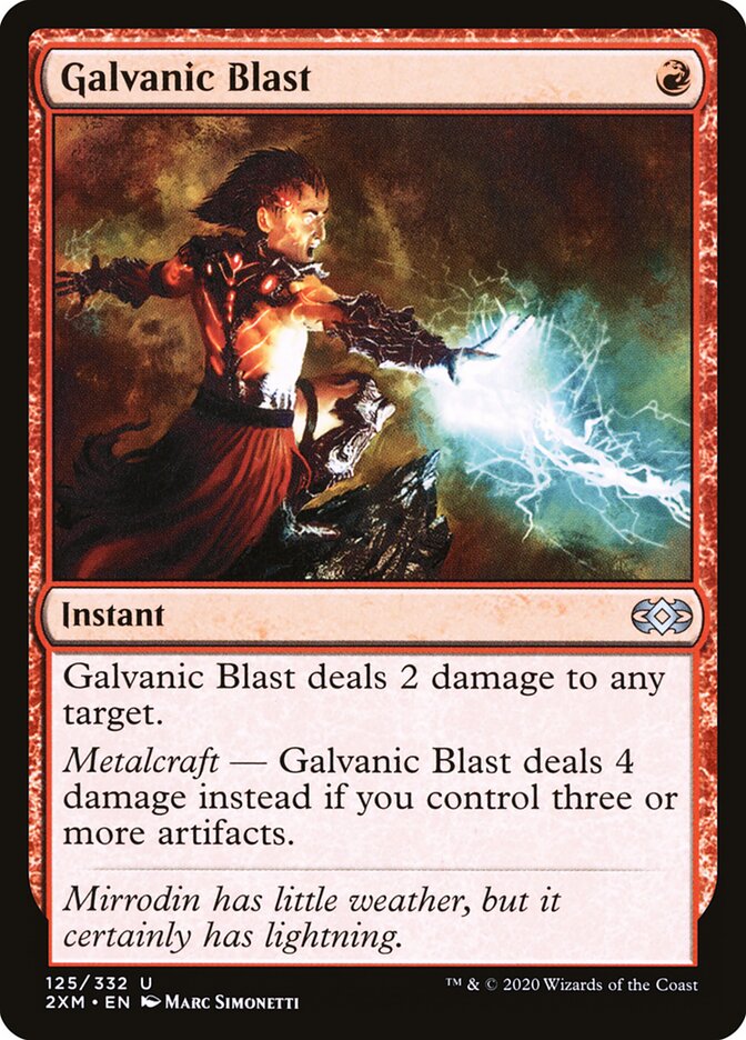 Galvanic Blast — Double Masters 125/384