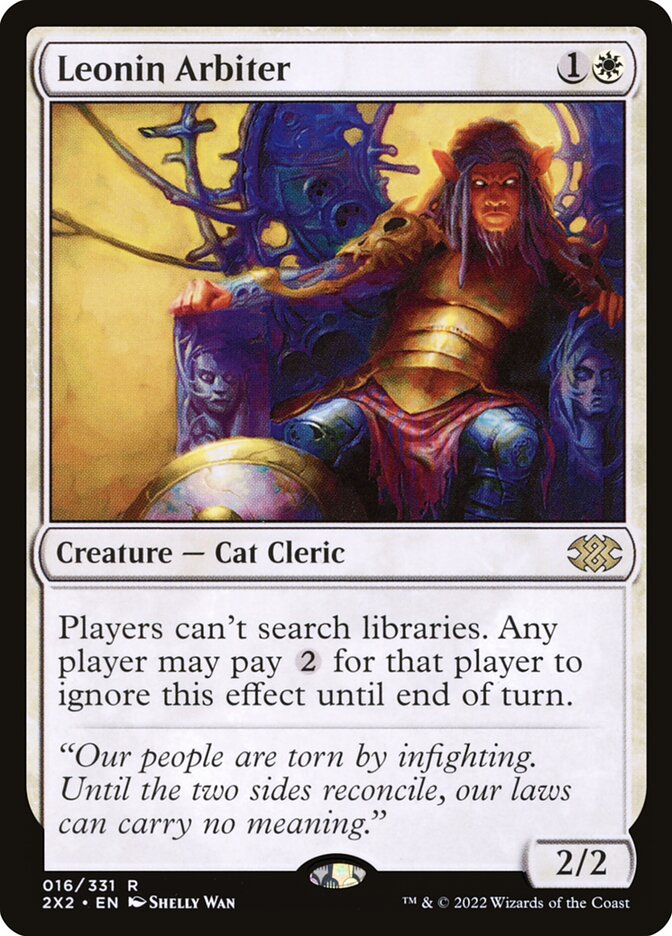 Leonin Arbiter — Double Masters 2022 16/579