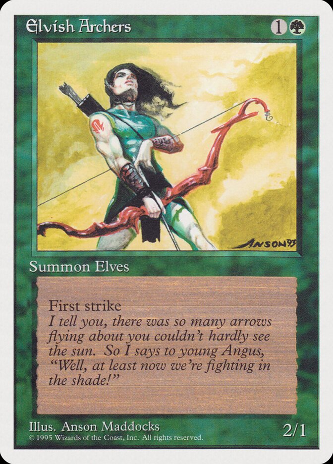 Elvish Archers — Rivals Quick Start Set 40/65