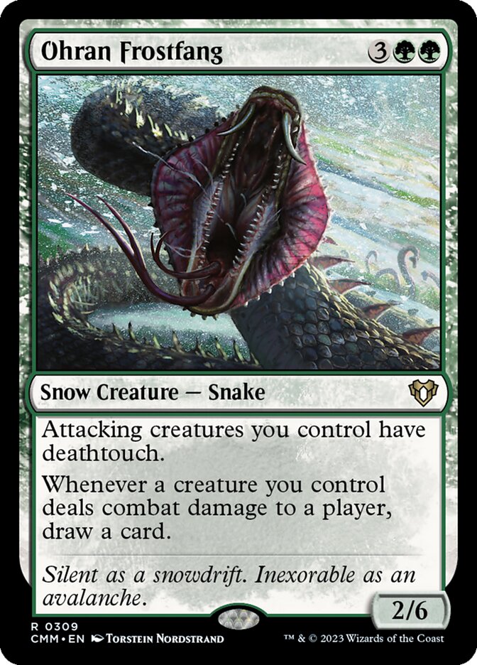 Ohran Frostfang — Commander Masters 309/1067