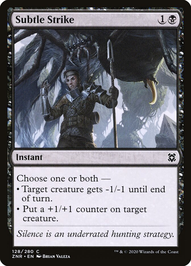 Subtle Strike — Zendikar Rising 128/406