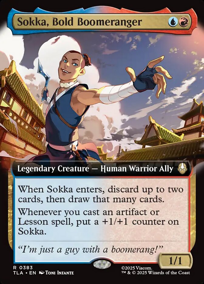 Sokka, Bold Boomeranger — Avatar: The Last Airbender 383/394