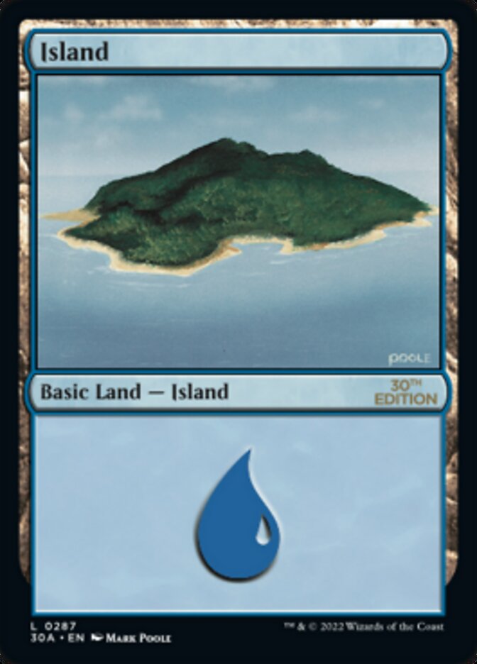 Island — 30th Anniversary Edition 287/594