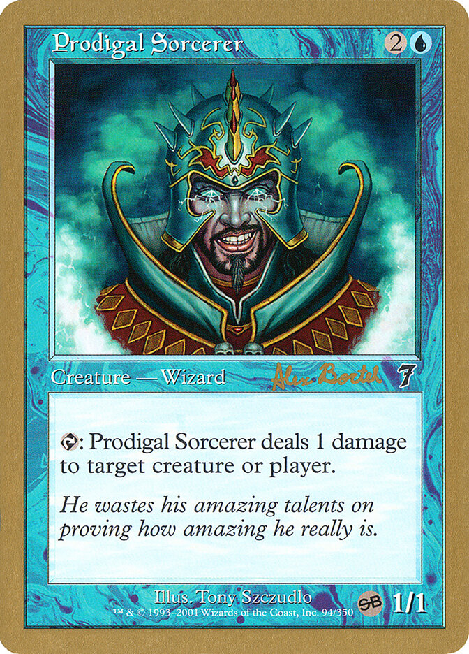 Prodigal Sorcerer — World Championship Decks 2001 ab94sb/138