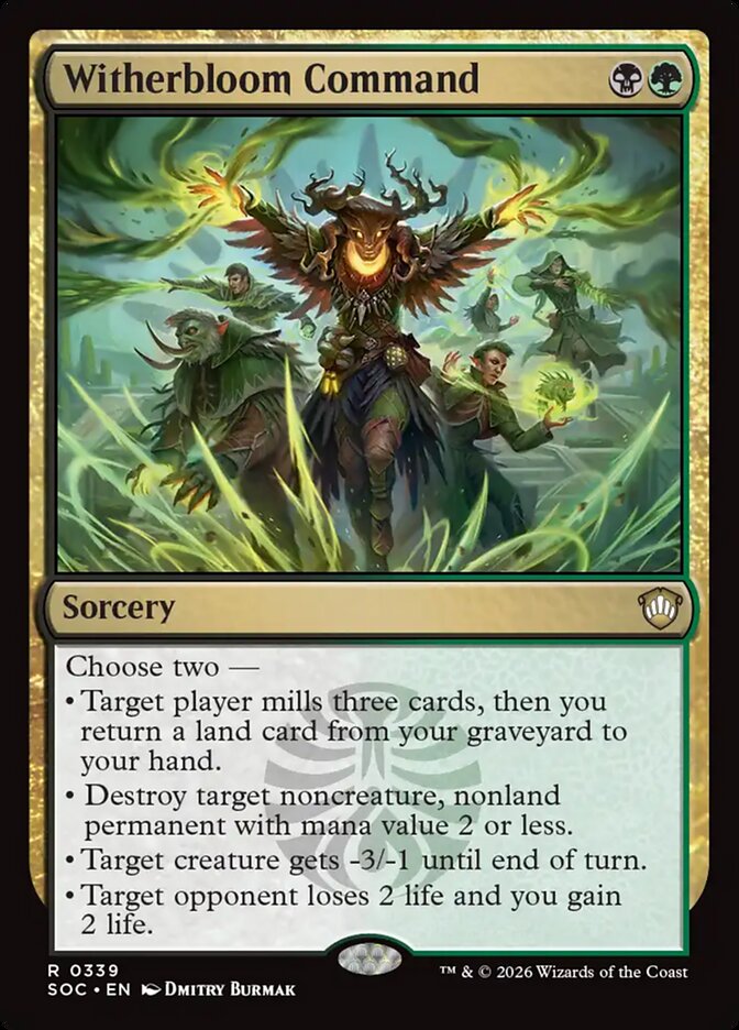 Witherbloom Command — Secrets of Strixhaven Commander 339/426