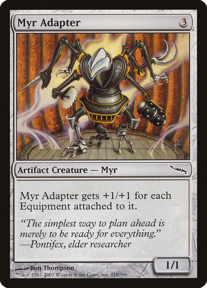Myr Adapter — Mirrodin 210/306