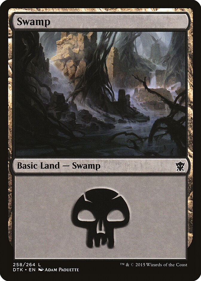 Swamp — Dragons of Tarkir 258/264