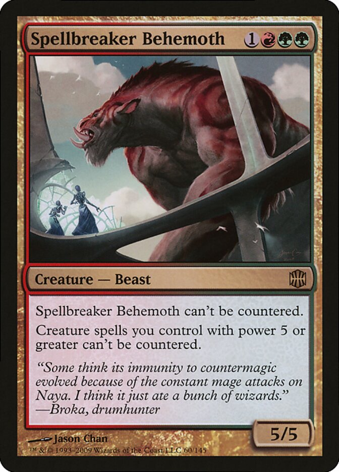 Spellbreaker Behemoth — Magic Player Rewards 2009 60/13