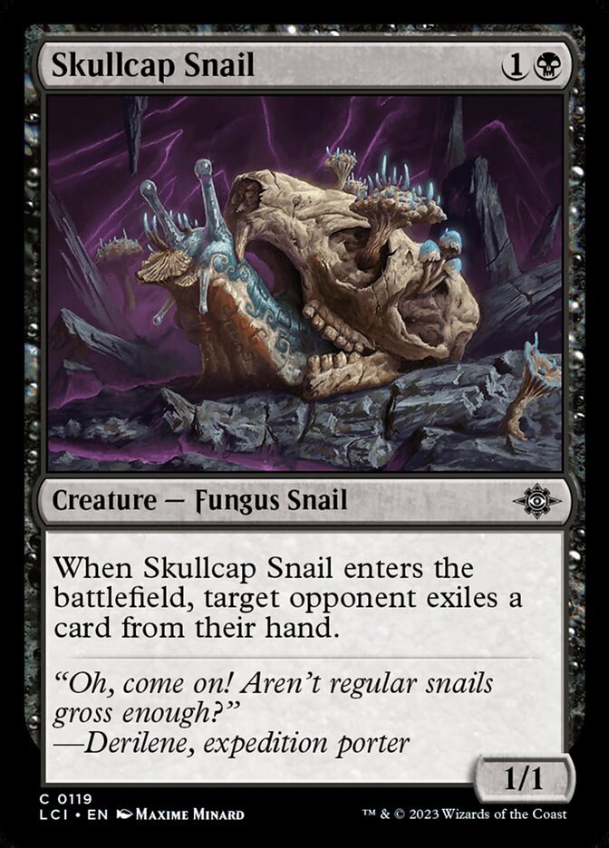 Skullcap Snail — The Lost Caverns of Ixalan 119/416